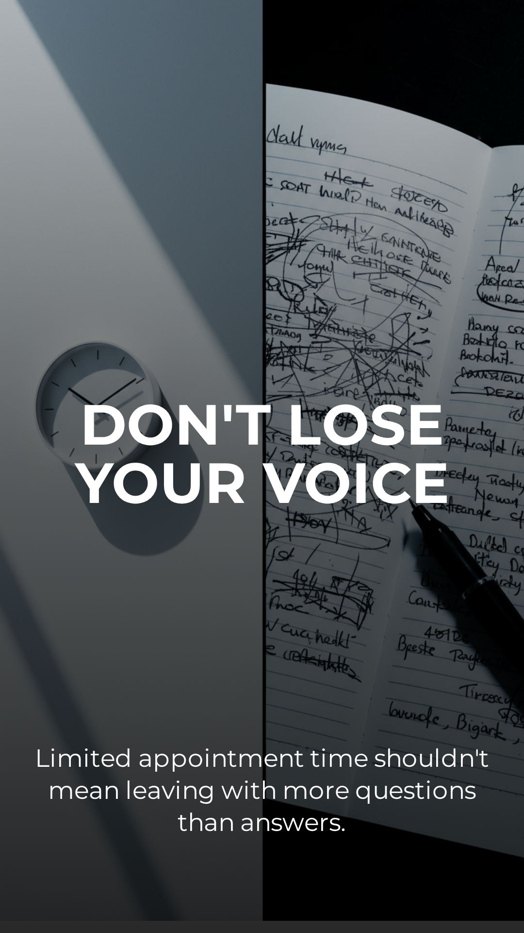 Don't lose your voice